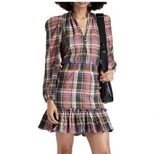 Veronica Beard Plaid Mini Dress